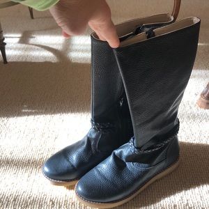 Elephantito Girls Size 4/EU 35 Leather Boots